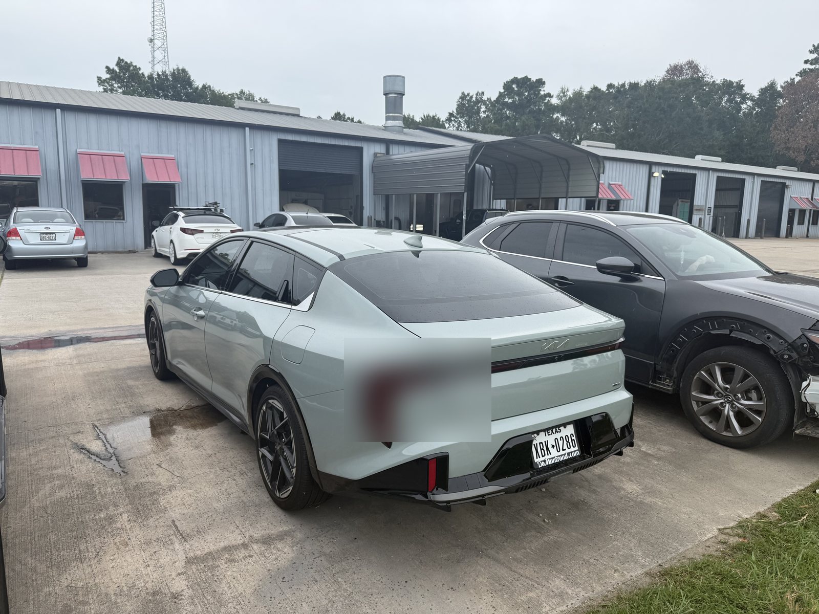 After Kia Rear Collision Repair